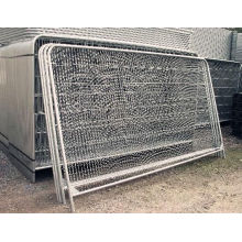 High Quality Frame Fence /Welded Wire Mesh Panel with Round Post Fence